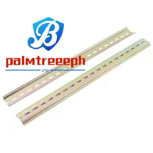 【Fast Delivery】20/50/100cm grooved metal DIN fixed rail general circuit breaker rail relay rail DIN mounting rail