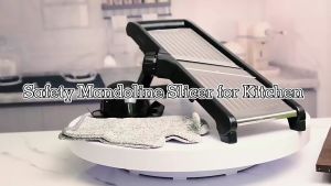 Dụng Cụ Bào Thép Không Gỉ CAO CẤP Có Núm Xoay Đa Năng Bào Sợi Thái Lát Móng Sản Phẩm Chuyên Nghiệp Cho Đầu Bếp Nhà Hàng