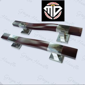 Handle pintu Model S 33 cm 45 cm / tarikan pintu minimalis / gagang pintu keren anti karat
