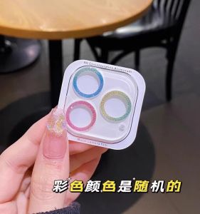 New Arrival Seconds Stickers for Apple 15 Integrated Lens Protector Iphone15promax Rear Camera Metal Protective Film 14pro All-Inclusive Lens 13 Mobile Phone Lens Tempered Film 11 Transparent Back Film