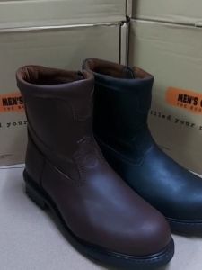 (ORIGINAL) MENS CLUB COW LEATHER STEEL TOE SAFETY BOOT
