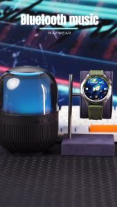 Maxwear GTR9 Smart Watch 4GB Storage NFC GPS Bluetooth Call E-books Sport Waterproof IP68 Wireless Smartwatch Screen Password Distance Tracker