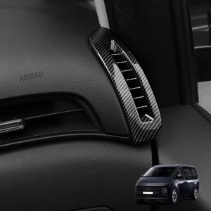 For Hyundai Staria 2021-2026 Left-Hand Drive Automotive Interior ABS Material Car Front Side Air Vent Trim Cover Plates Trim