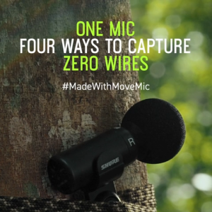 SHURE MoveMic 88+ Wireless Video Microphone