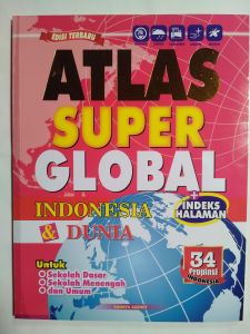 Buku Atlas Besar Super Global Indonesia & Dunia