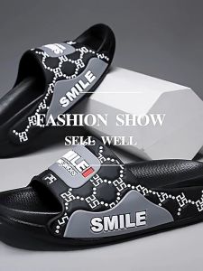 Sandals for Men Summer Wear 2024 Summer Beach Sports Thick-soled Cool Waterproof Casual Slippers