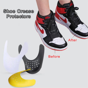 1 Pair Crease Protector Shoe Anti Crease Bending Crack Toe Cap Support Shoe Stretcher Lightweight Keeping Shield Sneakers