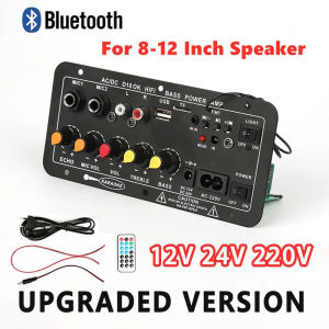 Amplifier Board Audio Bluetooth USB FM Subwoofer DIY 400W Karaoke - TaffSTUDIO