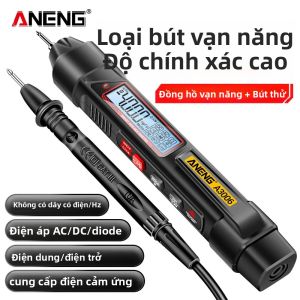 Máy Đo Vạn Năng Đa Chức Năng ANENG A3006 Kiểu Bút Màn Hình Kỹ Thuật Số 4000 Số Kiểm Tra Điện Áp AC/DC Đo Điện Trở Tần Số Phát Hiện Dây Pha Dụng Cụ Điện
