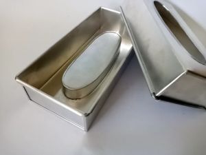 Loyang Bolu Coklat Lumer Kotak Persegi Panjang Cekung Kolam Ikan Lekuk Oval