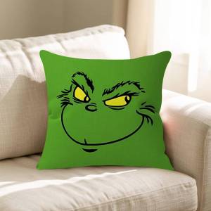 Kayou | Film The G-Grinch C-Christmas Pillow Case Fashion Square Pillowcase Bedroom Sofa Room Ins Decoration Leisure