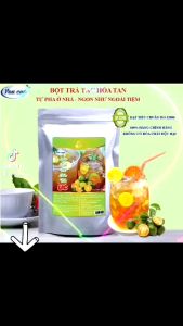 Siêu Rẻ  cost 1 cốc (SIZE M) chỉ 25k. Bột Trà Tắc Hoà Tan UC