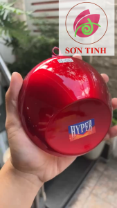 Sơn xe máy HYPER màu đỏ CITI 1K (Code: H-06) - Xe Honda Citi (Lót nền bạc) sơn thơm công nghiệp