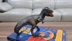 Mô Hình Đồ Chơi Khủng Long Giganotosaurus – Gã Khổng Lồ Phương Nam. Đúc Nguyên Khối. Miệng Có Khớp