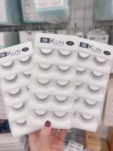 Mi Giả Tự Nhiên Kun 5D Chuyên Dùng Cho Makeup Siêu Mềm 05 Cặp Cao Cấp Chính Hãng Các Mẫu Phù Hợp Với Kiểu Mắt Khác nhɑu