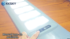 KKSKY Outdoor Solar Street Light — IP67 Waterproof Remote Controllable Motion Sensor/Lampu Jalan LED Suria