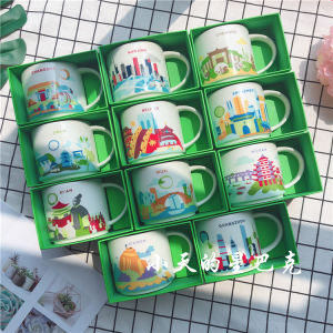 Starbuck Official Store Starbuck Ceramic Cup City Cup American City Global Collection Japan United Kingdom London New York Shanghai Beijing Starbuck Tumbler Starbuck Mug