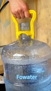 Round Handle Folding Holder for 5 Gallon Water Container blue yellow green