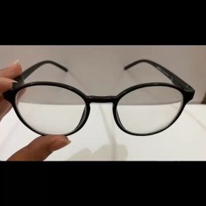 Kacamata Lensa MINUS ANTI RADIASI Frame Oval Ringan Awet Model Korea Style TERBARU Untuk PRIA WANITA DEWASA RABUN JAUH Engsel Per - UKURAN -0.50 SAMPAI -4.00