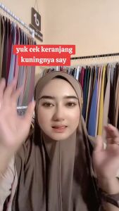 Jilbab Dagu Hijab Bergo Dagu Malay Instan Soft Ped Bergo Dagu Malaysia Size L Label Akrilik