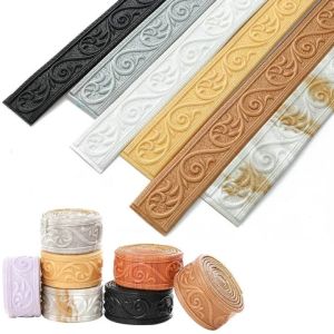 สติ๊กเกอร์ PE 3D ยาว 2.3 มุม ติดผนัง วอลเปเปอร์ รอบเอวกันน้ำ