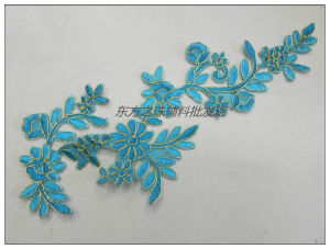 Embroidery Applique Vintage Flower Lace Embroidery Piece DIY Clothes Accessories Cos Anime Film Costume Dress Cloth Sticker