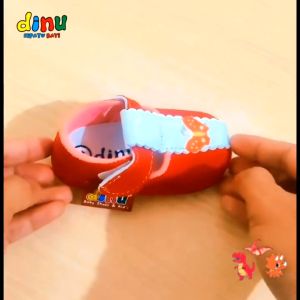 Dinu Baby Shoes: Sepatu Bayi Perempuan Prewalker Antislip untuk Belajar Berjalan