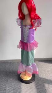 Mermaid Costumes For Girls Summer Dresses Birthday Halloween Gift