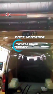 Toyota Hiace KDH200 Rear Bonnet Damper Boot Absorber Tailgate Rear Strut Shock Gas Spring Set Penyerap Belakang Bonet
