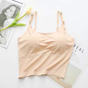 Áo lót 2 dây su đúc thời trang có mút ngực thoáng khí