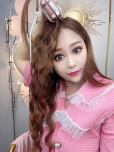 Pink 32mm Hair Waving Iron 2 Barrels Hair Wave Curling Iron with Four Temperature Control Ceramic Hair Curler Crimper Tool