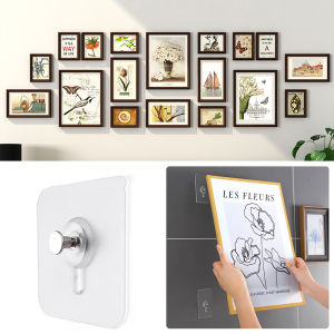 5/10/20pcs Self adhesive Punch Free Wall Hook for Hanging Pictures and Frames for Home Decor Organization Hardware accessories