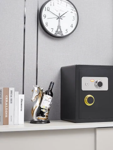 Safe Box Fingerprint Password Key Safe Home Electronic Password Safe Office Anti-Theft Alarm