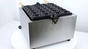 เครื่องทำวาฟเฟิลไข่12หลุม 1800W การแตะเล็อตไข่ ที่อบขนมไข่ห่าน ไม่ติดเตา