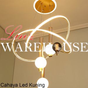 Lampu Gantung MINIMALIST CONTEMPORER 3 COLOUR LED Pendant Light