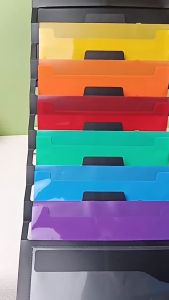 Multi-purpose Storage Pocket Chart Wall Hanging File Organizer 6 Pockets Large Capacity 36 X 94CM