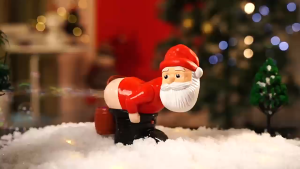 Automatic Santa Claus Farting Bubble Machine Portable Outdoor Party Toy Blower Toys for Christmas Party Gift Toys LA3PF-CHI-PH
