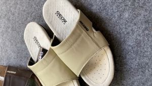 SANDAL PRIA KULIT SANDAL GEOX PREMIUM NYAMAN DIPAKAI CASUAL ATAU FORMAL