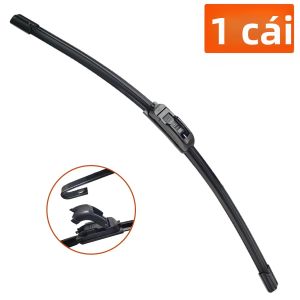 YONGRUN Universal J Hook Lưỡi Gạt Nước Kính Chắn Gió 9mm U Hook Cao Su Bền Thay Thế Cần Gạt Nước Ô Tô Cho Tất Cả Các Loại Xe Phụ Tùng Ô Tô