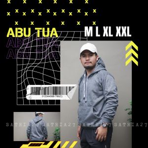 JAKET HOODIE DISTRO PULLOVER POLOS KEREN KEKINIAN OVERSIZE PRIA WANITA JUMBO SIZE M SAMPAI XXL BAHAN FLEECE