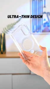 Samsung Galaxy Z Fold 8 Transparent Acrylic Phone Case MagSafe With Tempered Glass Model XDD-0020