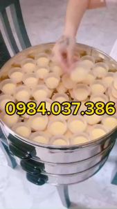 Nồi hấp bánh bèo bánh da lợn size 35cm 3 tầng