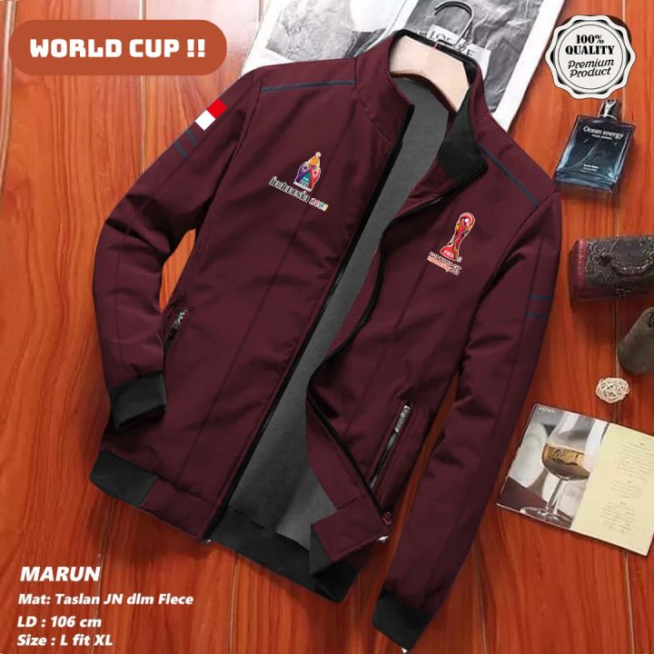 JAKET WORLD CUP U20 TIMNAS INDONESIA PIALA DUNIA 2023 LIGA BOLA