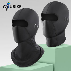 GTUBIKE Motorcycle Balaclava Glasses Face Breathable Quick-Drying Outdoor Cycling Headgear Ice Silk Summer UV Protection Mask