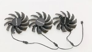 พัดลมการ์ดจอ Gigabyte GTX 970/GV-N970WF3OC-4GD graphics card cooling fan T128010SM/PLD08010S12H