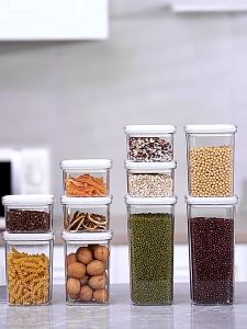 [SO} Airtight Food Container Storage Container with Vacuum Lock Sealed Lid 600ML / 1300ML / 2000ML
