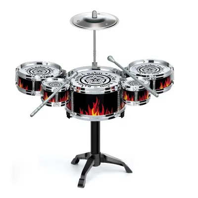 Drum sets for children beginners childrens toys dynamic jazz drums for western percussion instrument