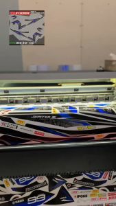 STIKER STRIPING JUPITER Z 115 ROBOT STICKER PREMIUM BISA HOLOGRAM JRB 50