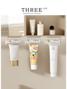 Tlife Whale Toothpaste Squeezer Magnetic Face Wash Holder Bathroom Storage Organizer Personal Hygiene Tool Household Essential