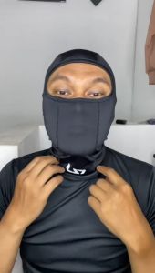 KLS BALACLAVA FULL FACE ORI TEREGOS NINJA BUFF MASKER MOTOR HELM RACING BAHAN SPANDEX PRIUM TEBAL MASK ANTI POLUSI UDARA DAN DEBU UNTUK BERKENDARA PRIA DAN WANITA